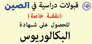 قبولات دراسية في الصين